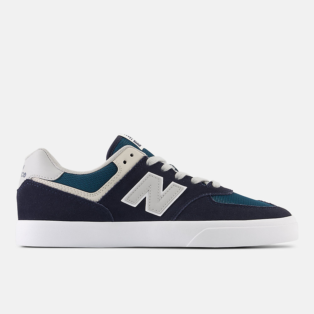 New Balance NB Numeric 574 Vulc Shoes Navy with Grey